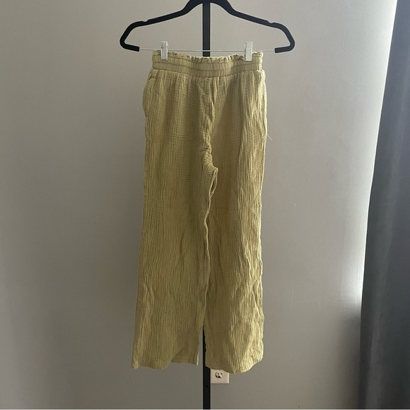 Princess Poly Sage Green Gauzy Cotton Button Down Set Size XS - Picture 5 of 11